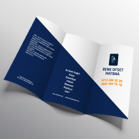 A4 Z Kırım Broşür - 130 gr Parlak Kuşe (4 Renk Baskılı, Çift Yön) - 5000 Adet A4 Z Kırım Broşür - 130 gr Parlak Kuşe (4 Renk Baskılı, Çift Yön) - 5000 Adet